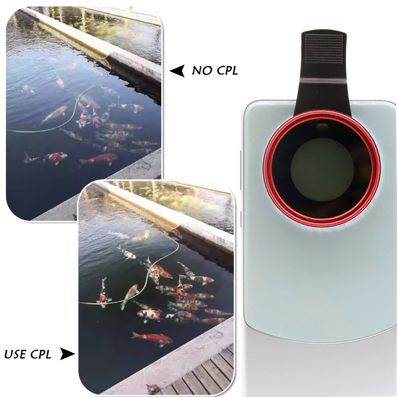 Photography Outdoor - Filtre CPL anti-reflet 52 mm 67