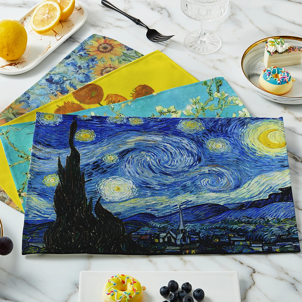 Photography Desk - Nouveau Van Gogh peinture à l'huile