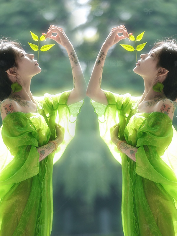 Photography Zen - Robe de style zen chinois pour