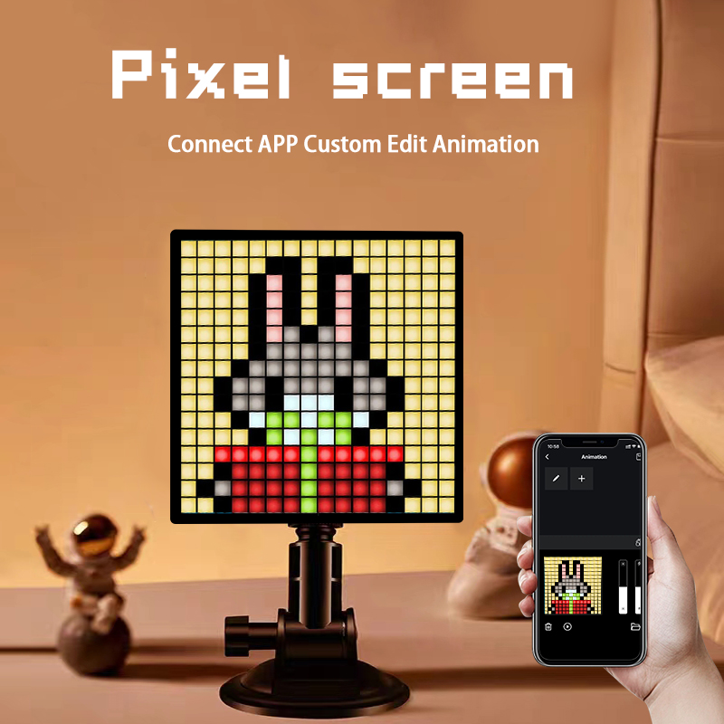 Pixel Art Led Panel - Panneau d'affichage LED RGB à pixels,