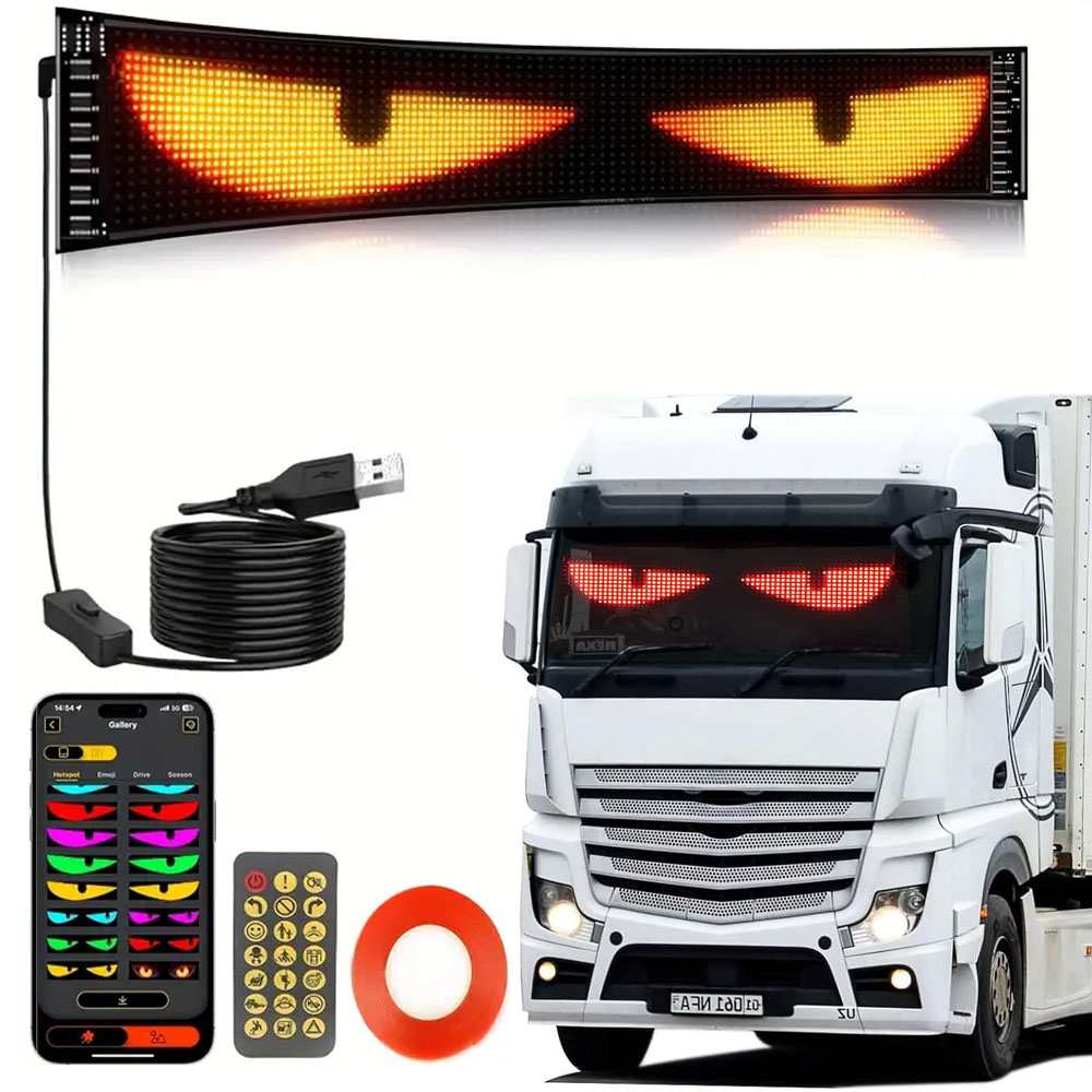 Pixel Art Led Panel - Panneau LED matriciel RGB 16x96 Plus