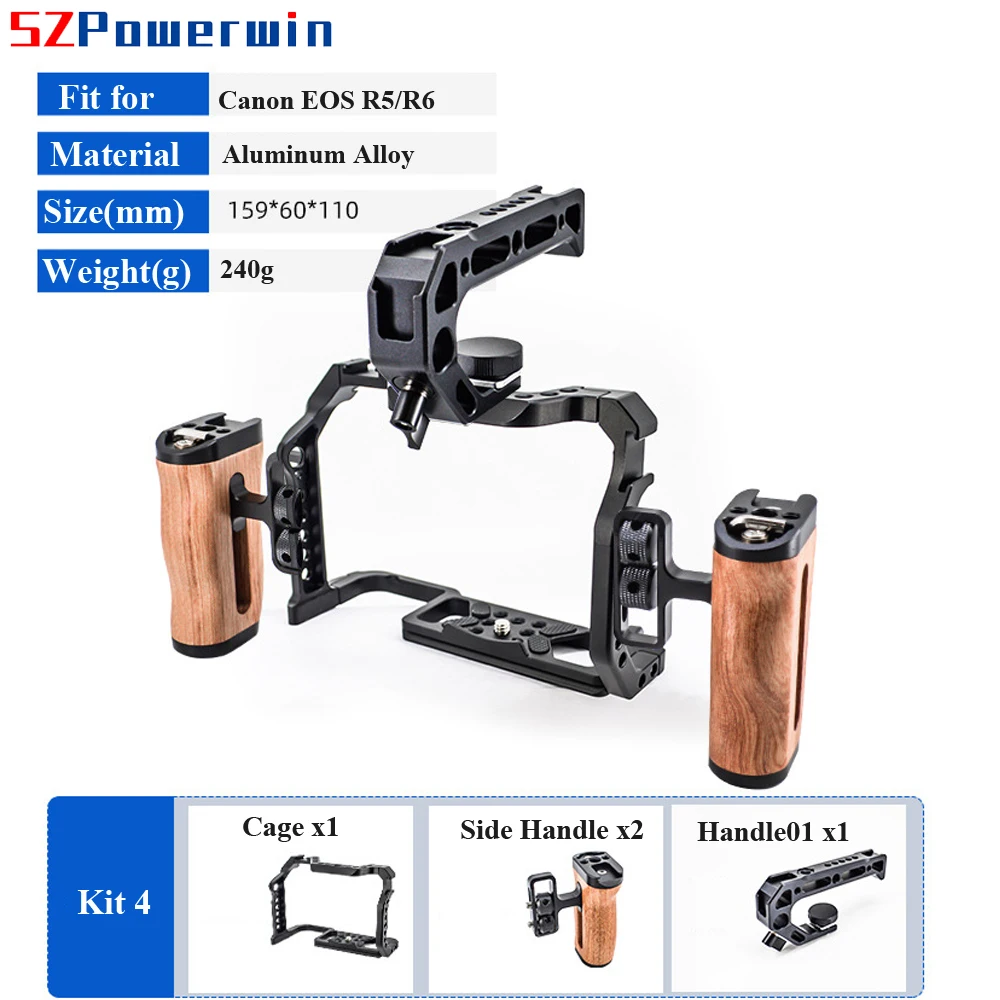 Camera Cage Rig - Cage pour appareil photo Powerwin pour