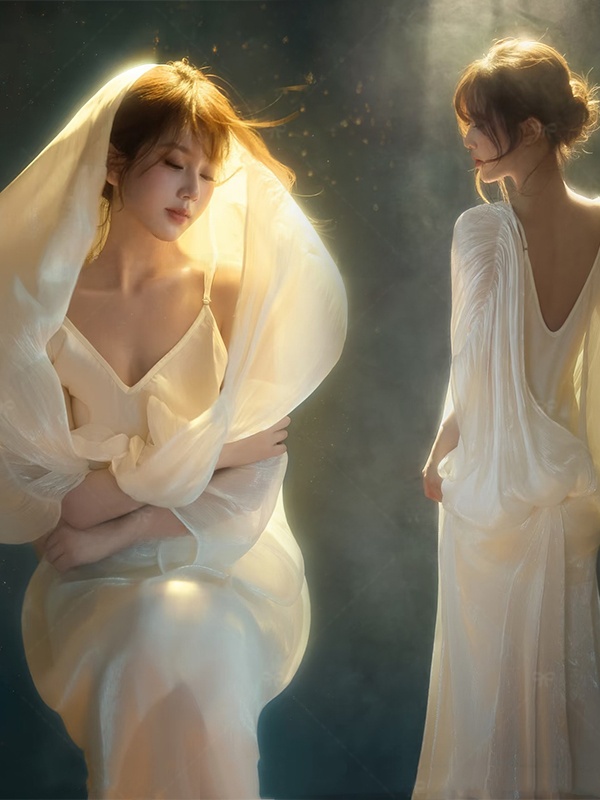 Photography Zen - Nouvelle Robe Chic Minimaliste de Studio