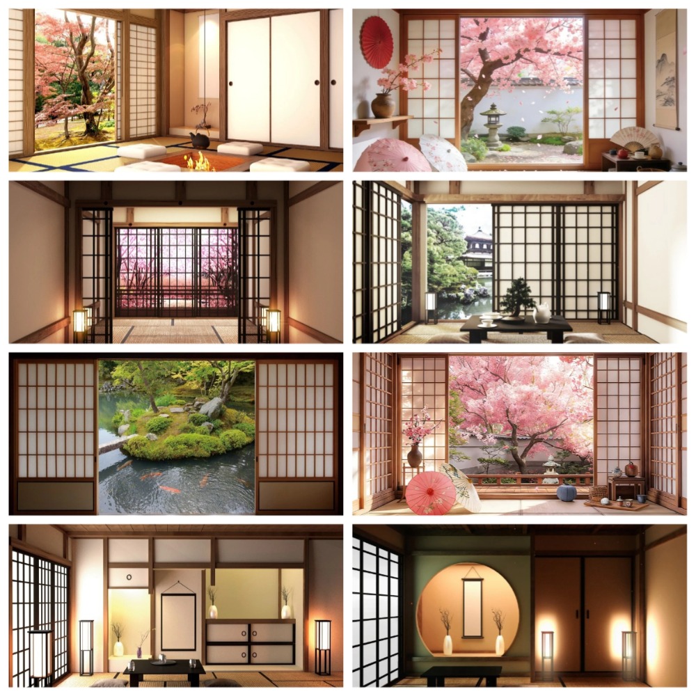 Toile de fond de style japonai - Photography Zen avis et prix