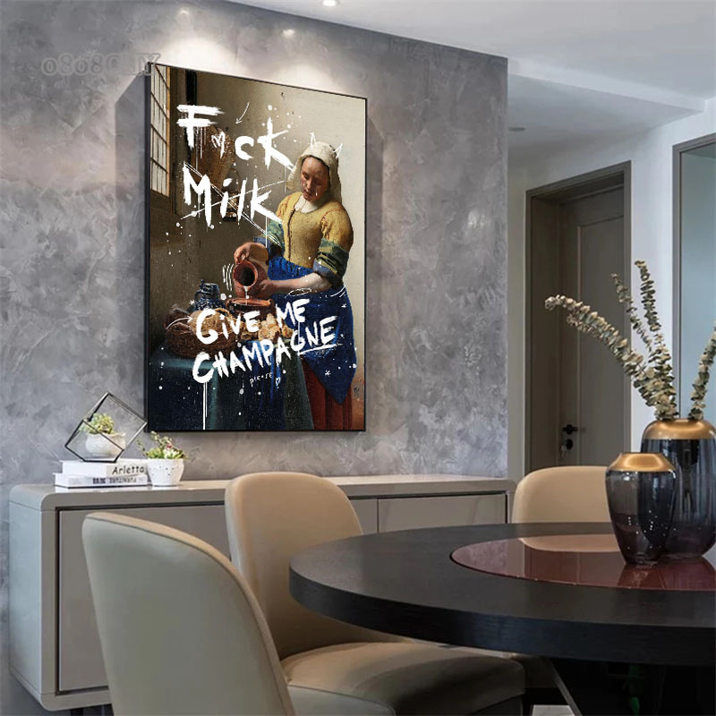 Célèbre peinture la laitière d - Photography Duck avis et prix