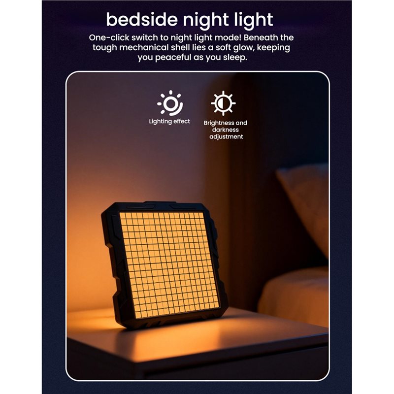Veilleuse numérique intelligen - Pixel Art Led Panel avis et prix