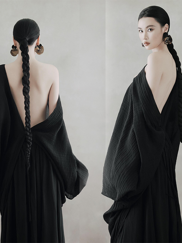 Robe noire dos nu pour femme,  - Photography Zen avis et prix