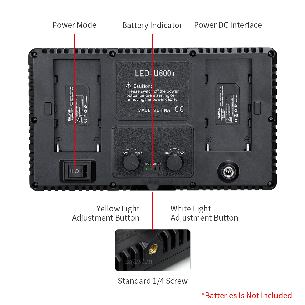 Lampe de studio photo LED U800 - Pixel Art Led Panel avis et prix