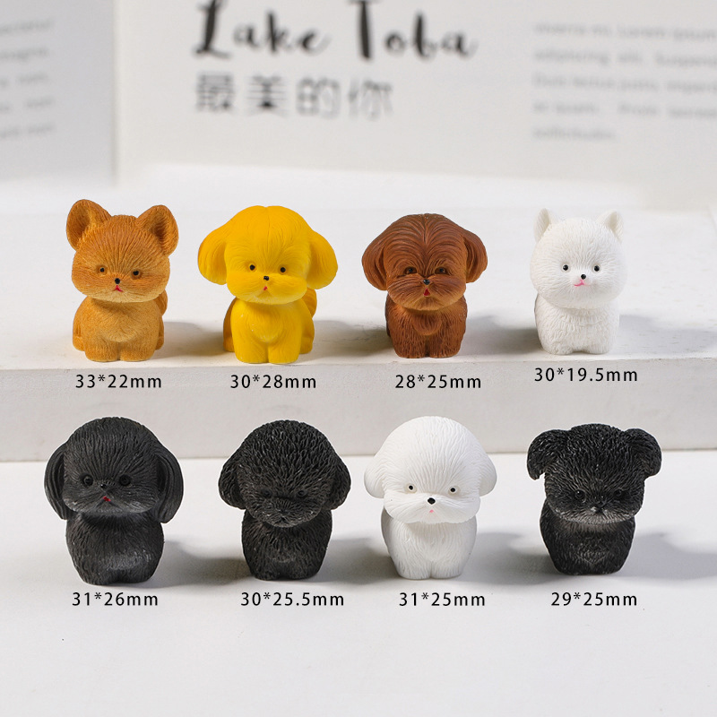Mini figurine de chien mignon  - Photography Desk avis et prix