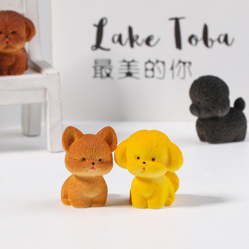 Mini figurine de chien mignon  - Photography Desk avis et prix