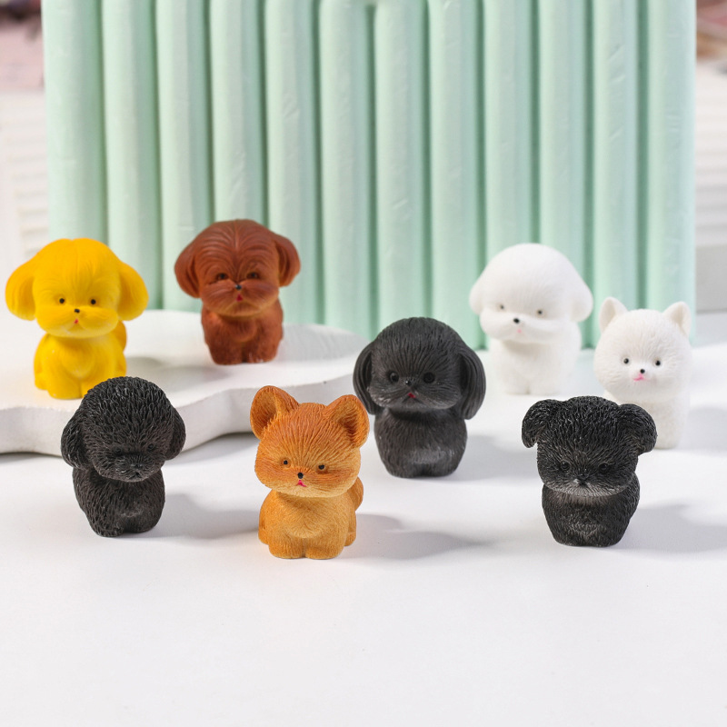 Mini figurine de chien mignon  - Photography Desk avis et prix