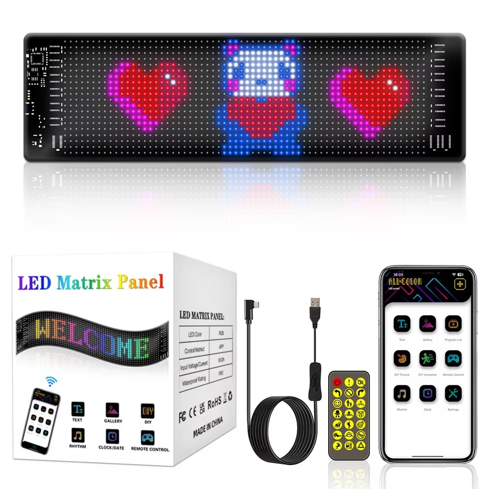 【16x96 LED PLus】【192mm*898mm】【 - Pixel Art Led Panel avis et prix