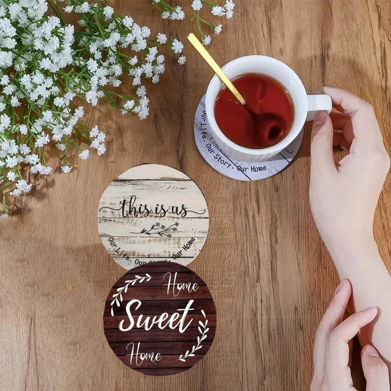 6 sous-verres circulaires en b - Photography Desk avis et prix
