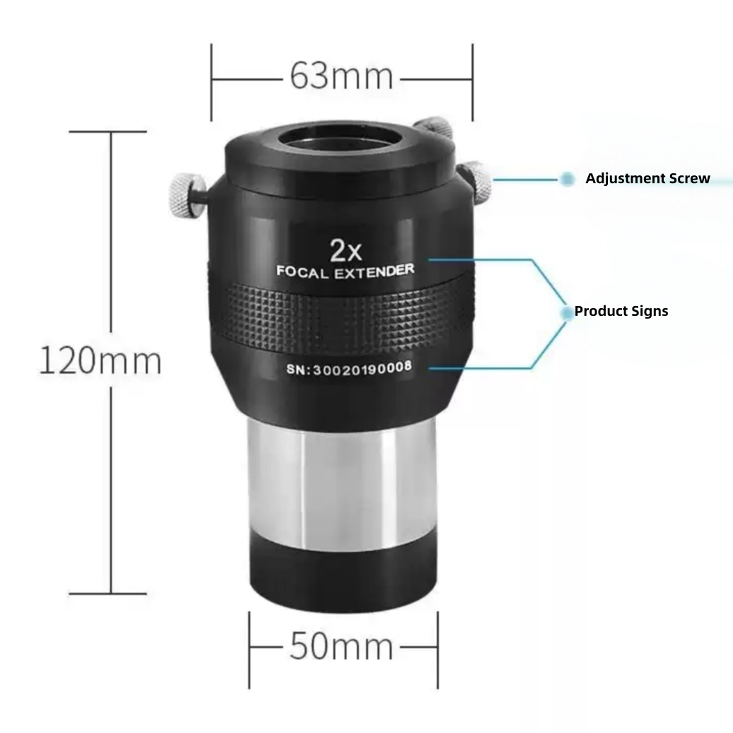 2 lentilles Barlow apochromati - Photography Definition avis et prix