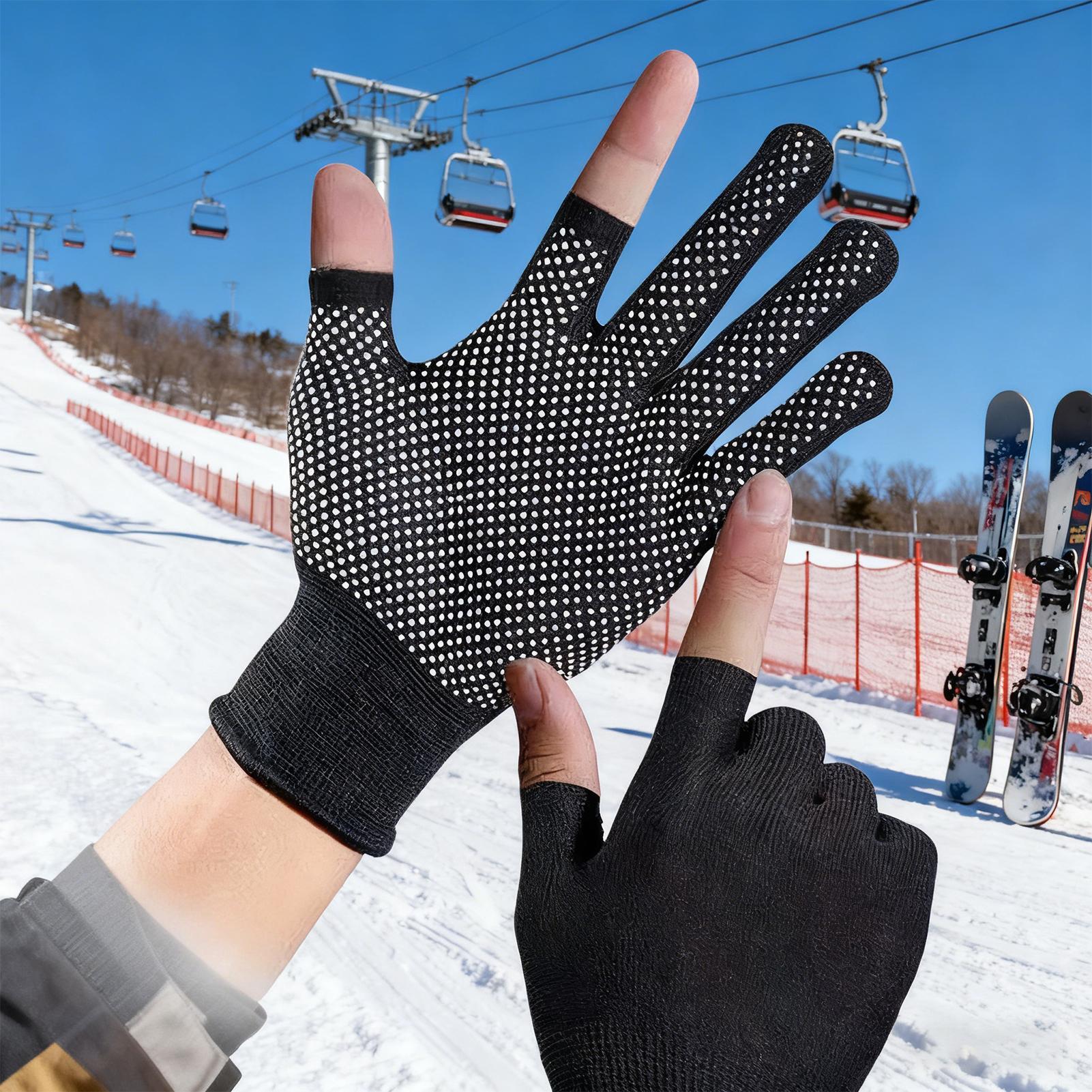 Gants de pêche d'hiver 2 doigt - Photography Of A Man avis et prix