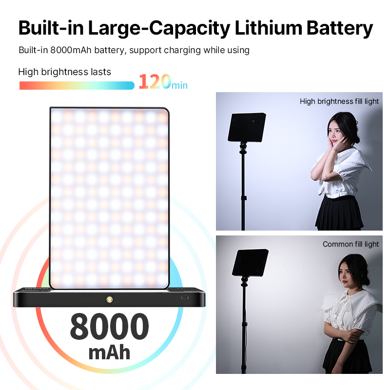 Ulanzi LT003 15W RGB lumière v - Pixel Art Led Panel avis et prix
