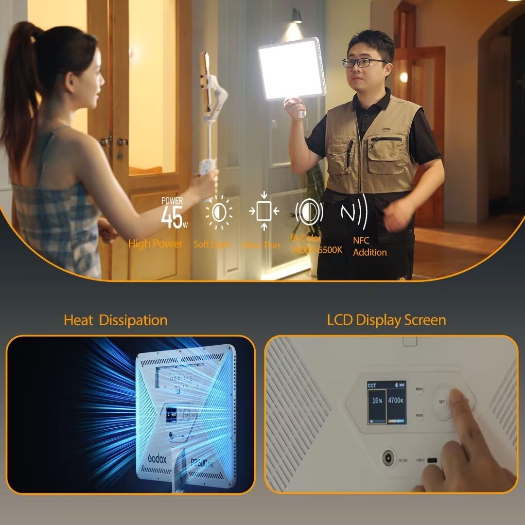 Godox P260C Pro panneau lumine - Pixel Art Led Panel avis et prix