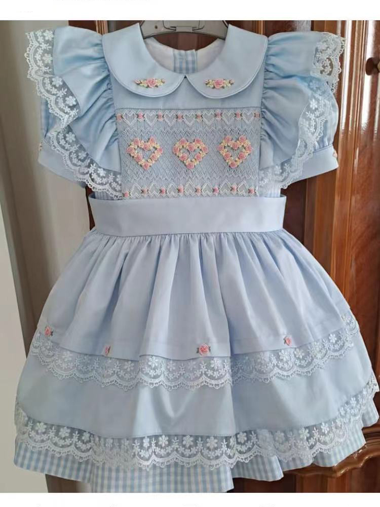 Robe d'été smockée à fleurs bl - Photography Vintage Style avis et prix