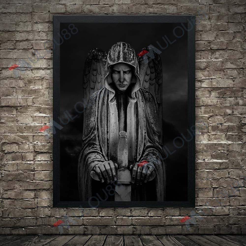 Statue de l'ange gardien et de - Photography Vintage Style avis et prix