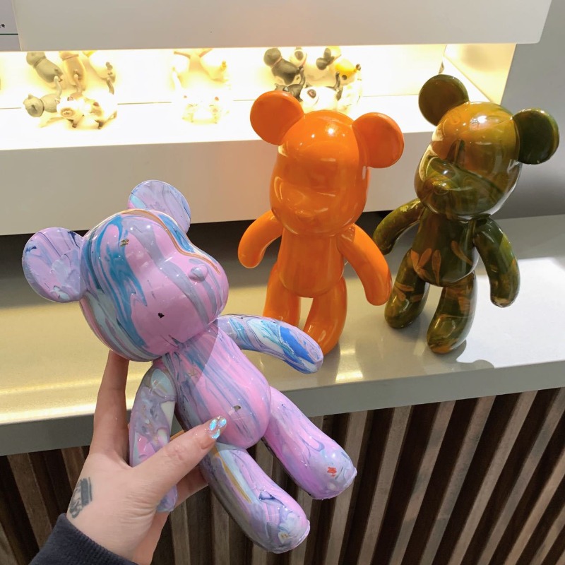Figurine d'ours fluide de pein - Photography Desk avis et prix