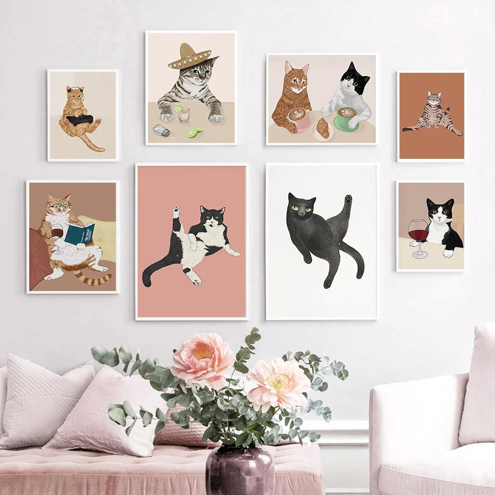 Peinture sur toile de chat noi - Photography Duck avis et prix