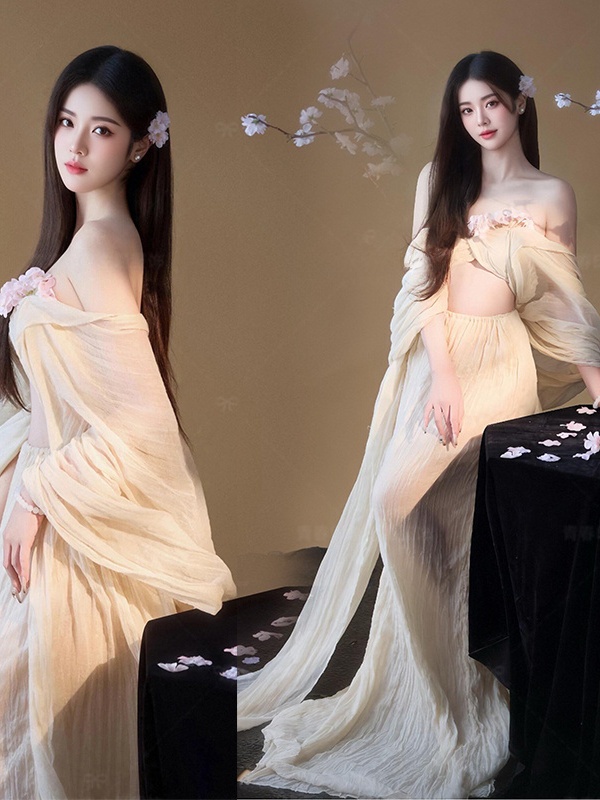 Robe longue style rétro, costu - Photography Zen avis et prix
