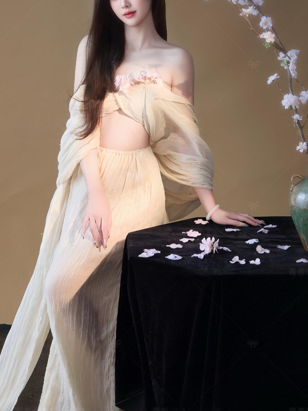 Robe longue style rétro, costu - Photography Zen avis et prix