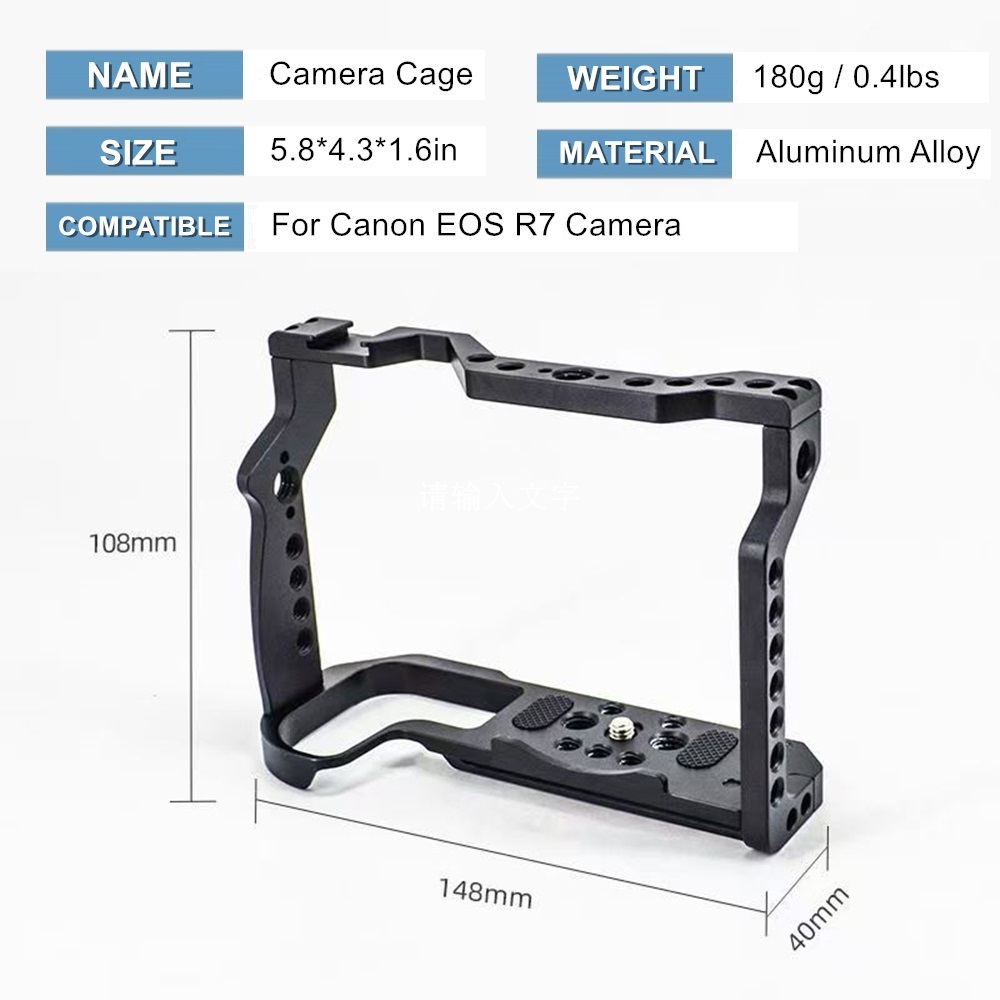 Compatible avec le cage de cam - Camera Cage Rig avis et prix
