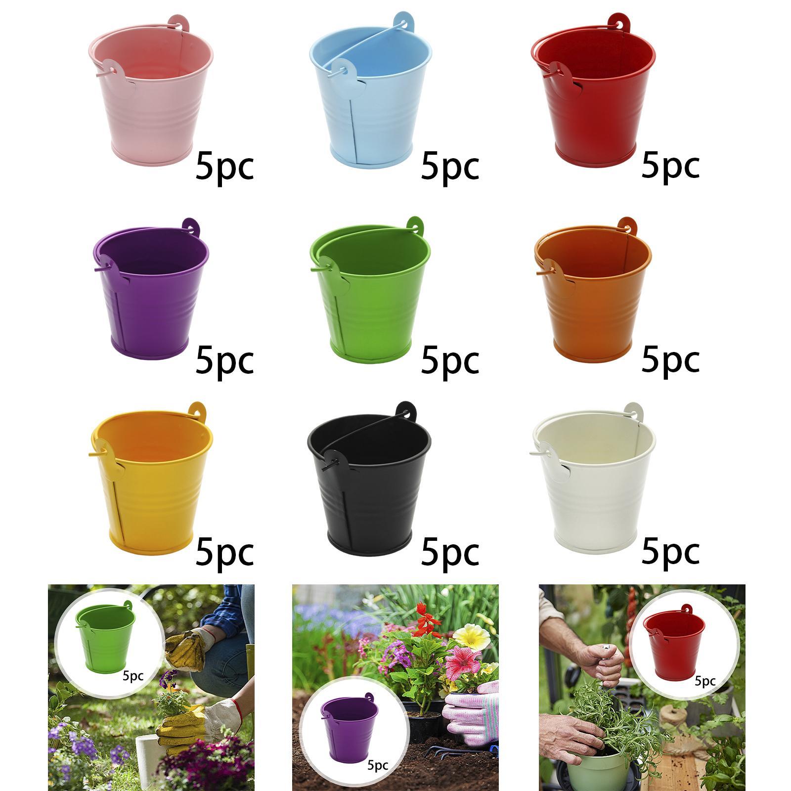 5 pièces petits seaux en métal - Photography Desk avis et prix