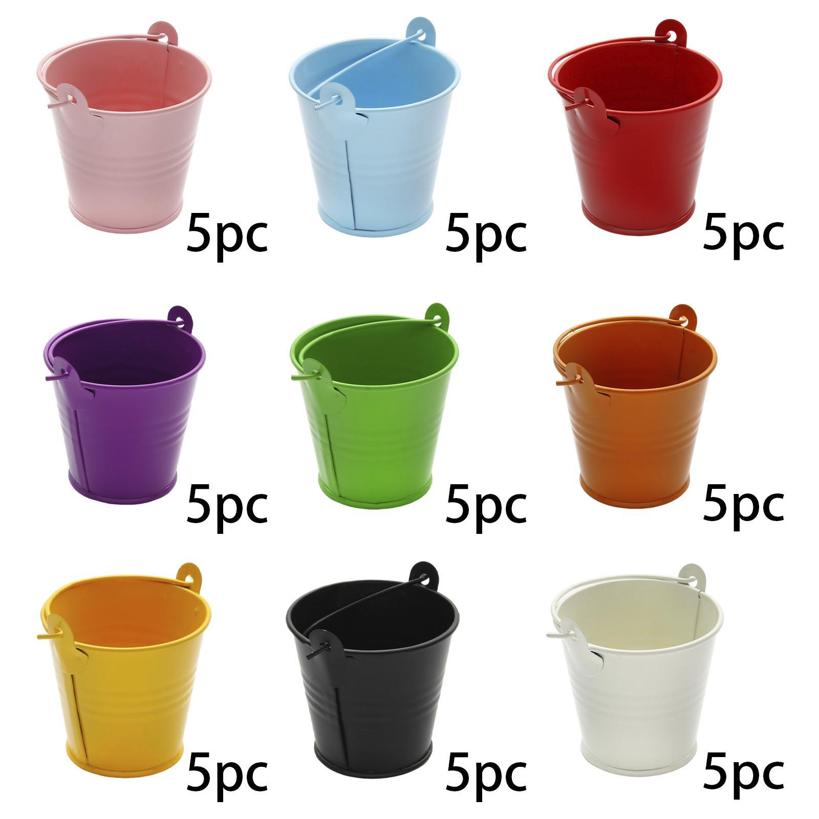 5 pièces petits seaux en métal - Photography Desk avis et prix