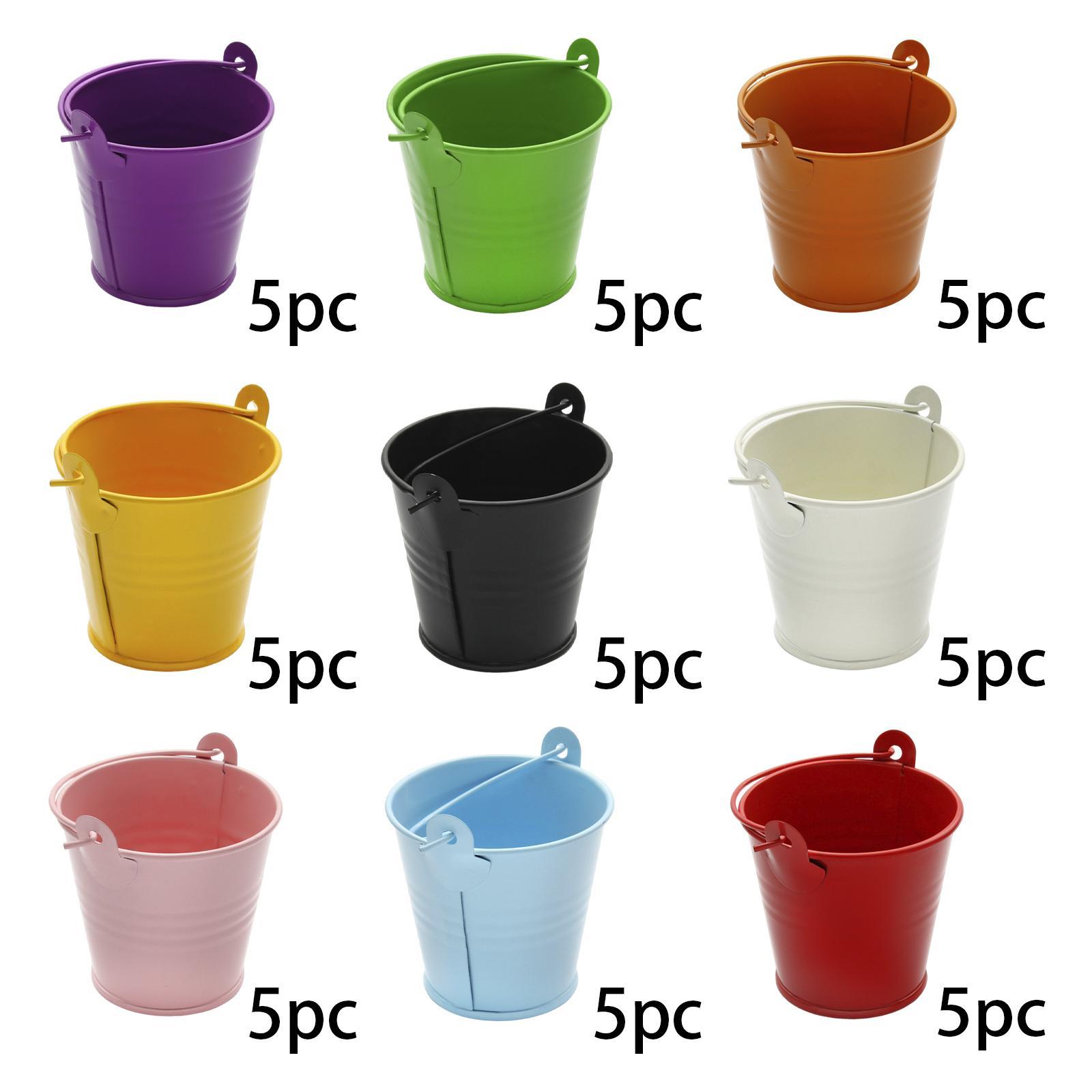 5 pièces petits seaux en métal - Photography Desk avis et prix